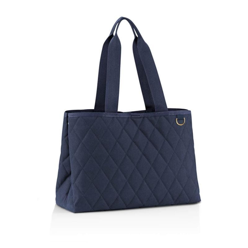Torba classic shopper L rhombus midnight gold, 12 l, Reisenthel