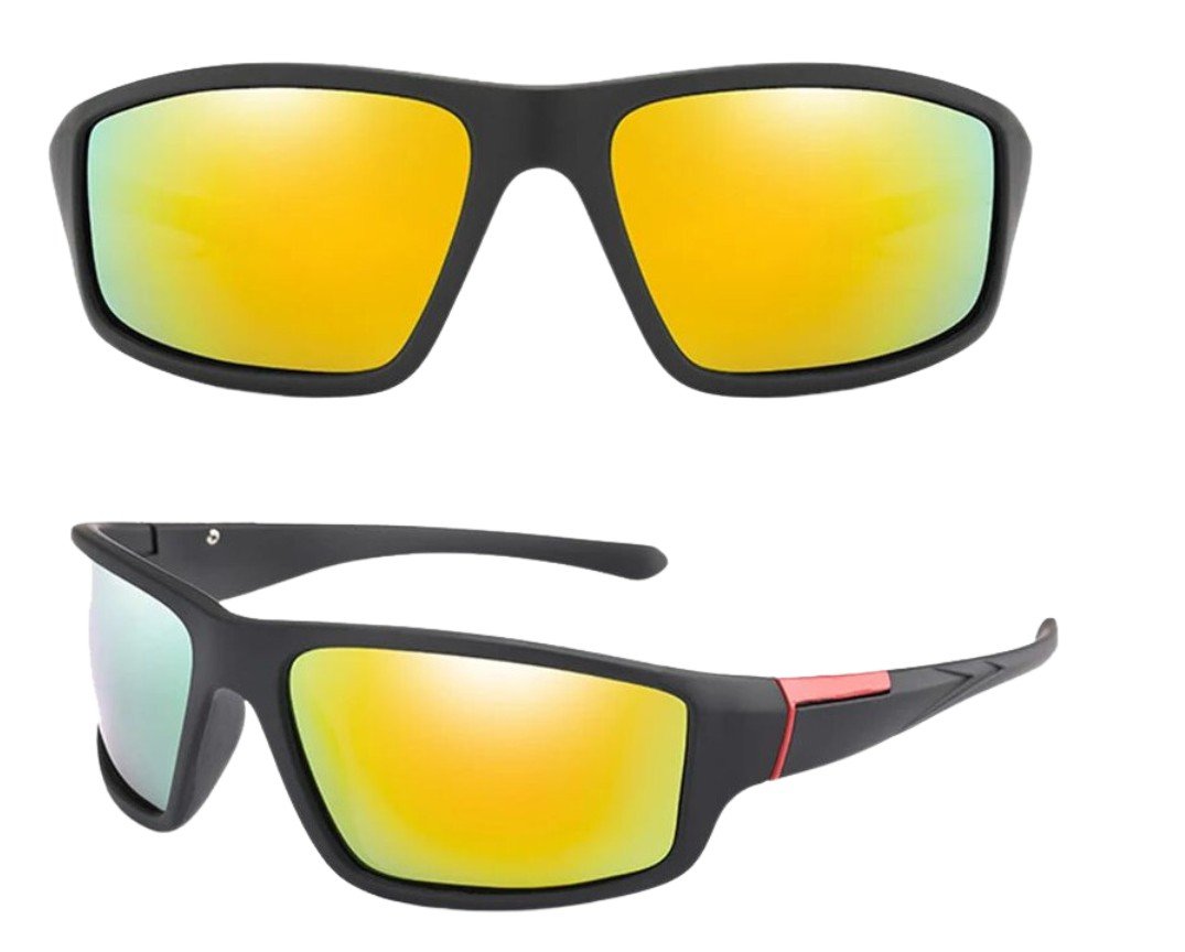Sportowe lekkie okulary polaryzacyjne uniwersalne lustrzane