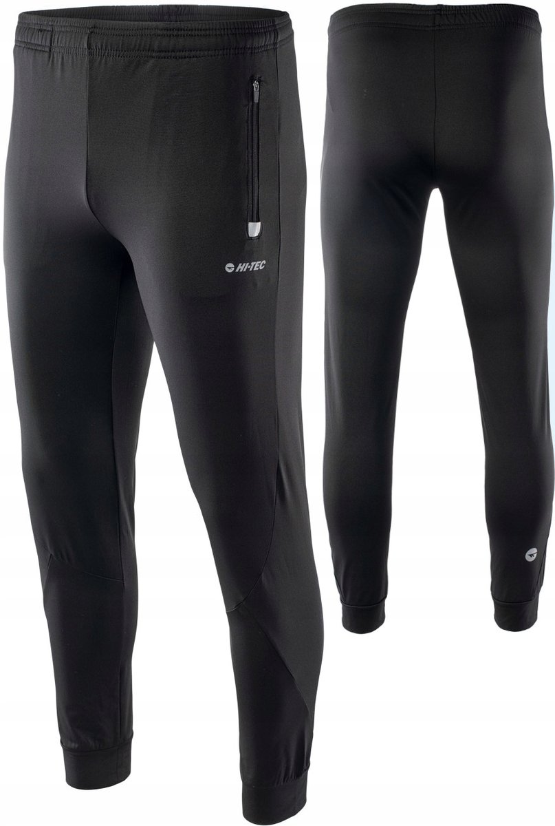 Sportowe spodnie treningowe Hi-tec Derio czarne S