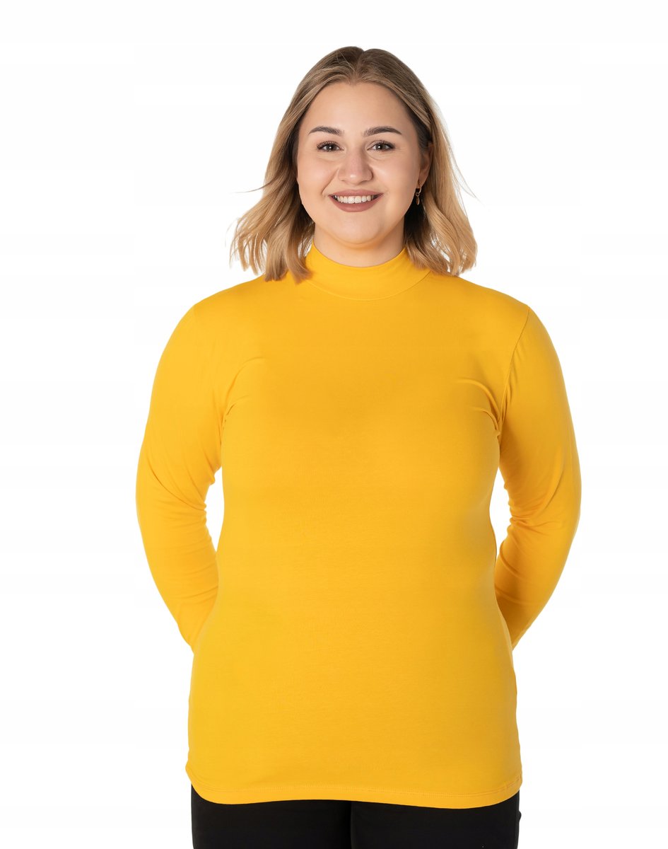 Półgolf Damski Cienki Sweter Golfik 3888-05 r XXL