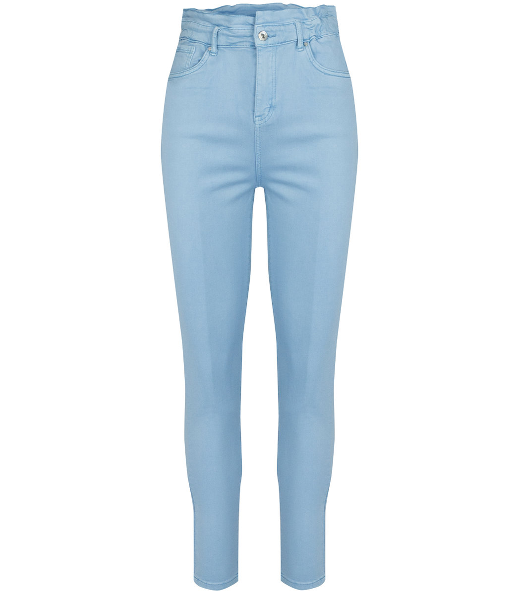 Wygodne elastyczne spodnie JEANSY SKINNY FIT kolorowe Eleganckie ROSE-34