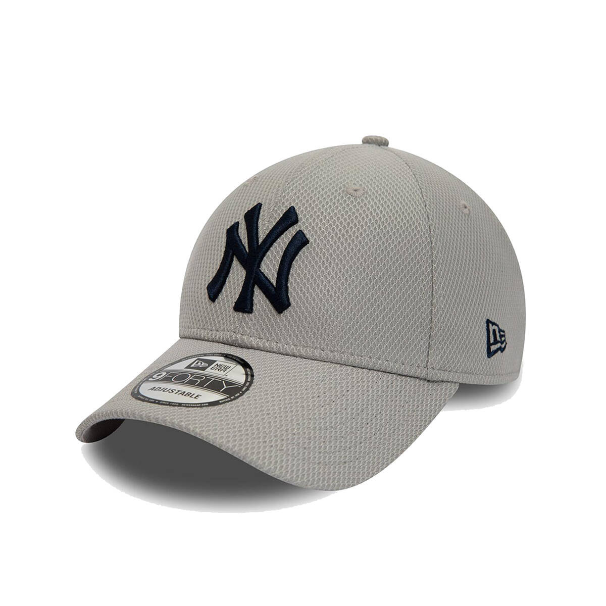 Czapka bejsbolowa New Era Diamond Era Essential Grey 9FORTY Adjustable Cap - 60348842