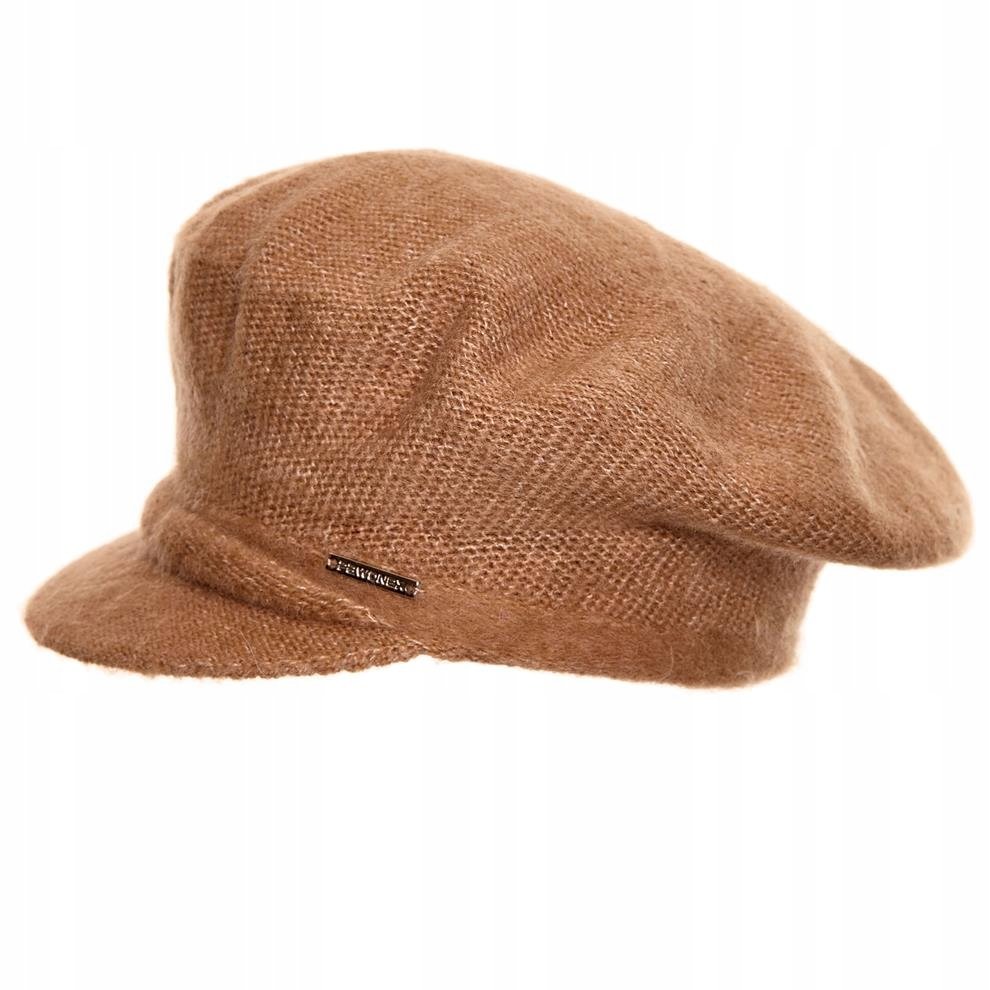 Kaszkiet damski EDITH Karmel