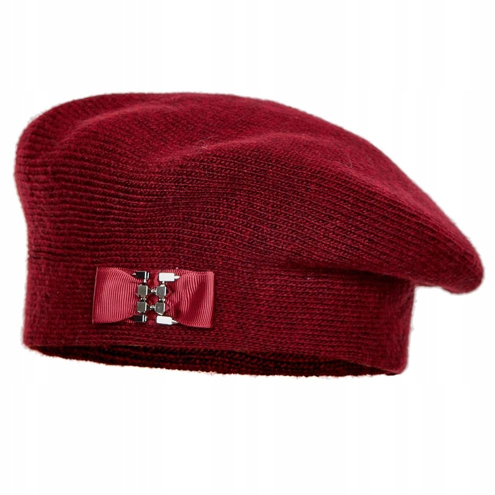 Beret damski TESSA Bordo