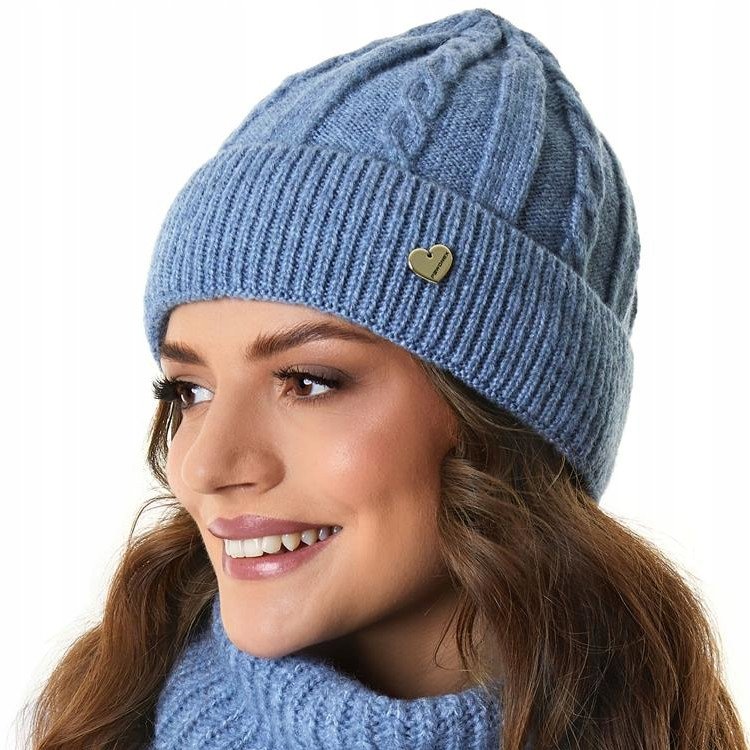 Czapka zimowa damska PATI Niebieski