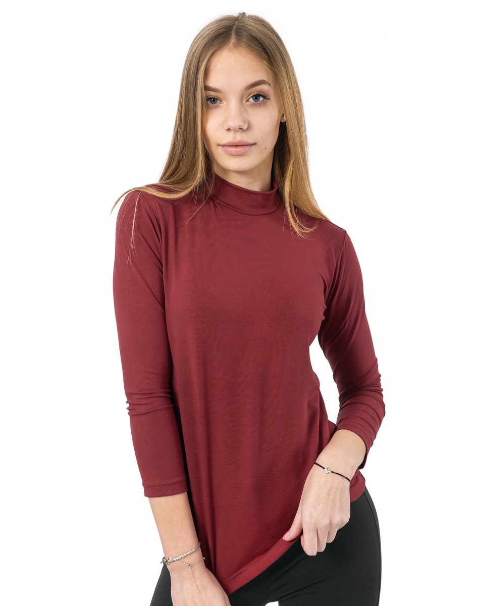 Półgolf damski cienki sweter golf Marseille 02 XL