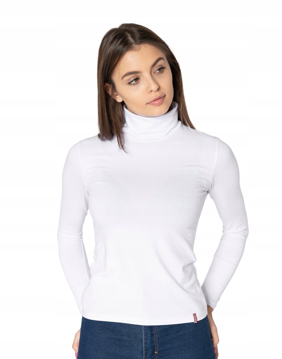 Golf Damski Cienki Sweter Golfy 8112-03 r XL/XXL