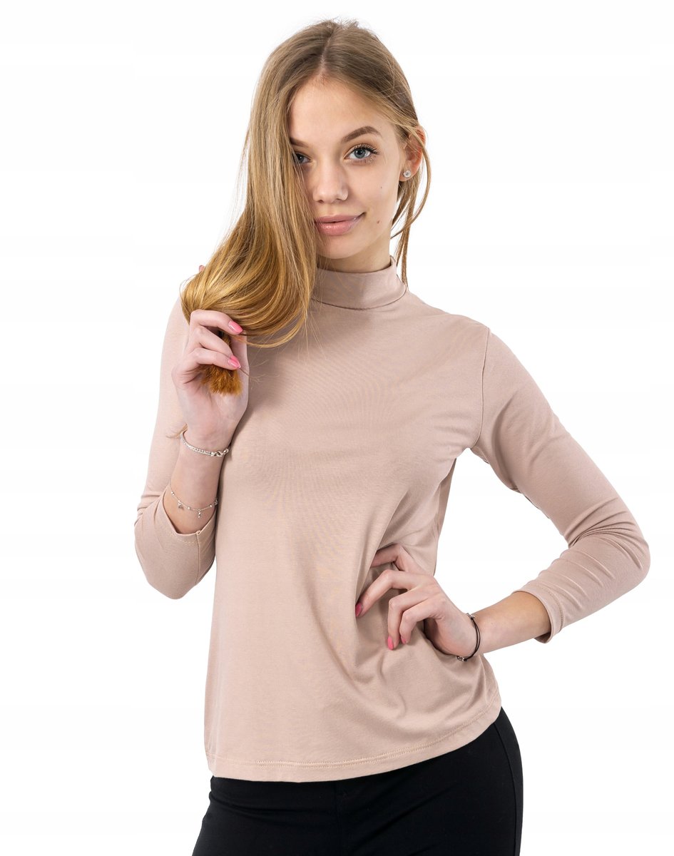 Półgolf damski cienki sweter golf Marseille 08 XXL