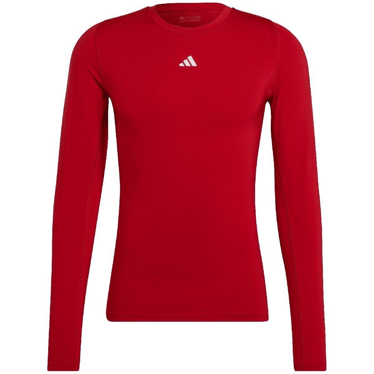 ND05_K14740-S HP0639 Koszulka męska adidas Techfit Aeroready Long Sleeve Tee czerwona HP0639 r.S