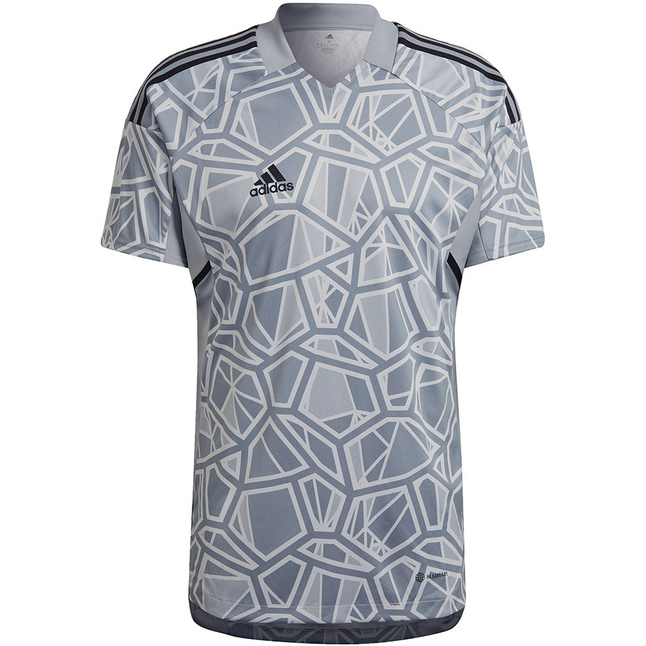 ND05_K13694-2XL HB1622 Koszulka męska Condivo 22 Goalkeeper Jersey Short Sleeve szara HB1622 r.2XL