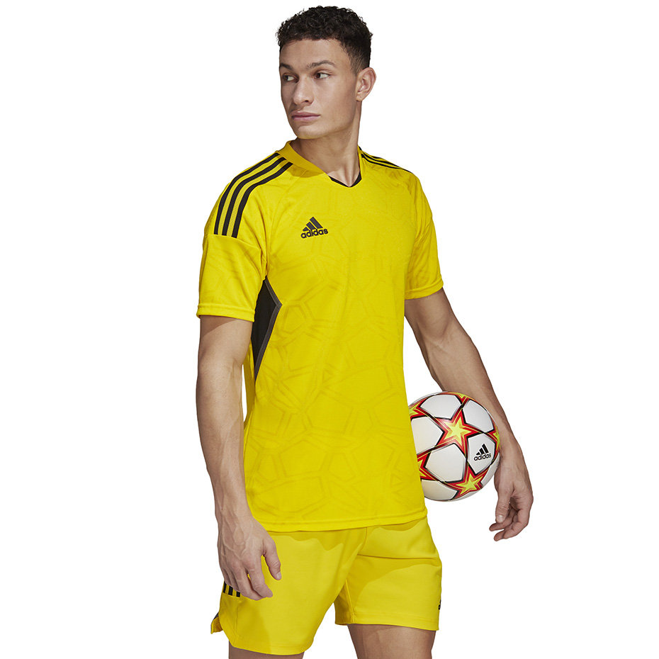 ND05_K13499-XL HA3518 Koszulka męska adidas Condivo 22 Match Day Jersey żółta HA3518 r.XL