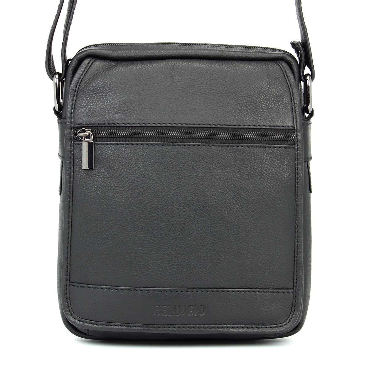 Torba męska skórzana A5 Bellugio czarna