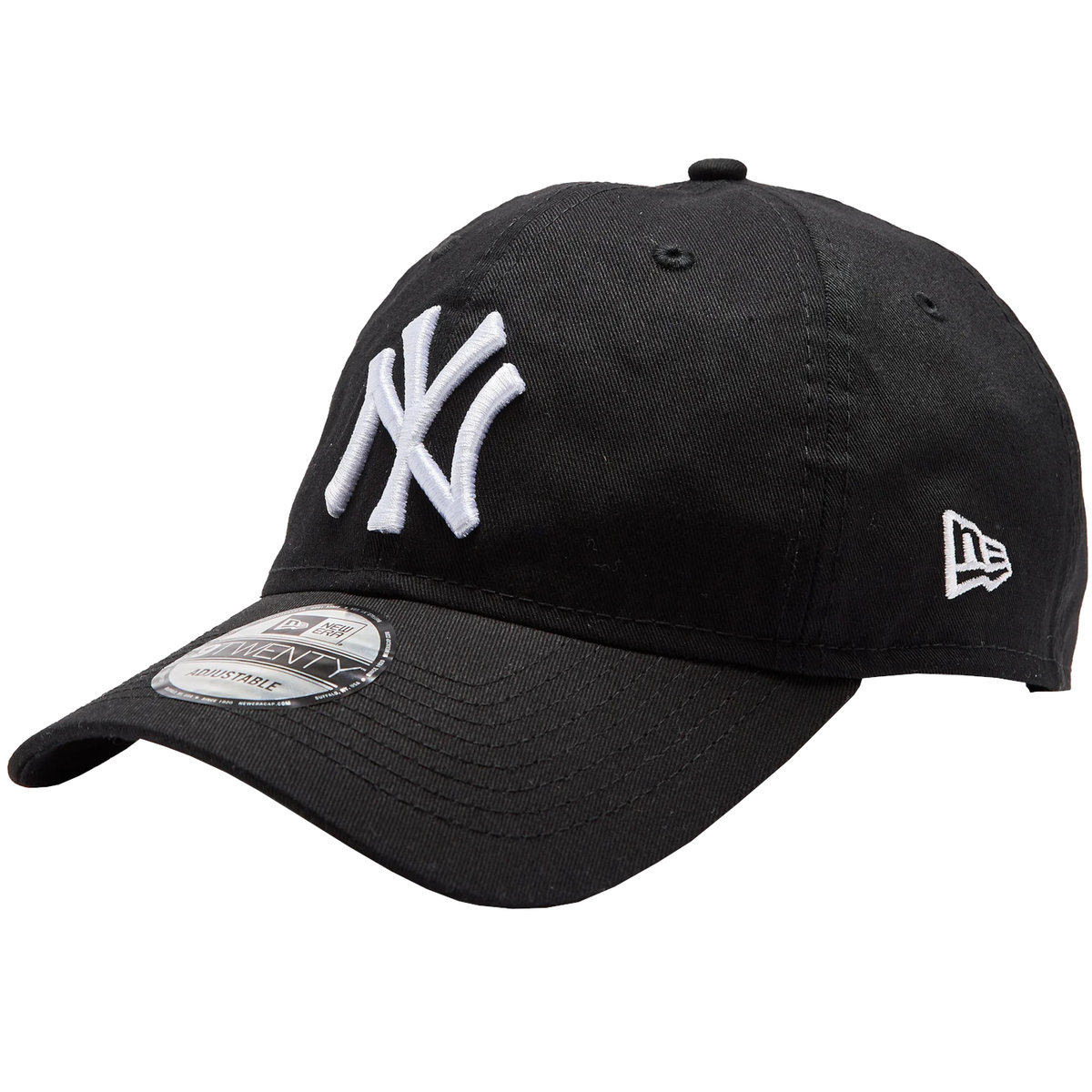 New Era 9TWENTY League Essentials New York Yankees Cap 60348852, Kobieta, Czapka z daszkiem, Czarny