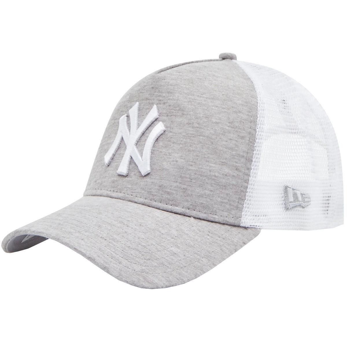 New Era Jersey Ess 9FORTY New York Yankees Trucker Cap 12381106, Mężczyzna, Czapka z daszkiem, Szary