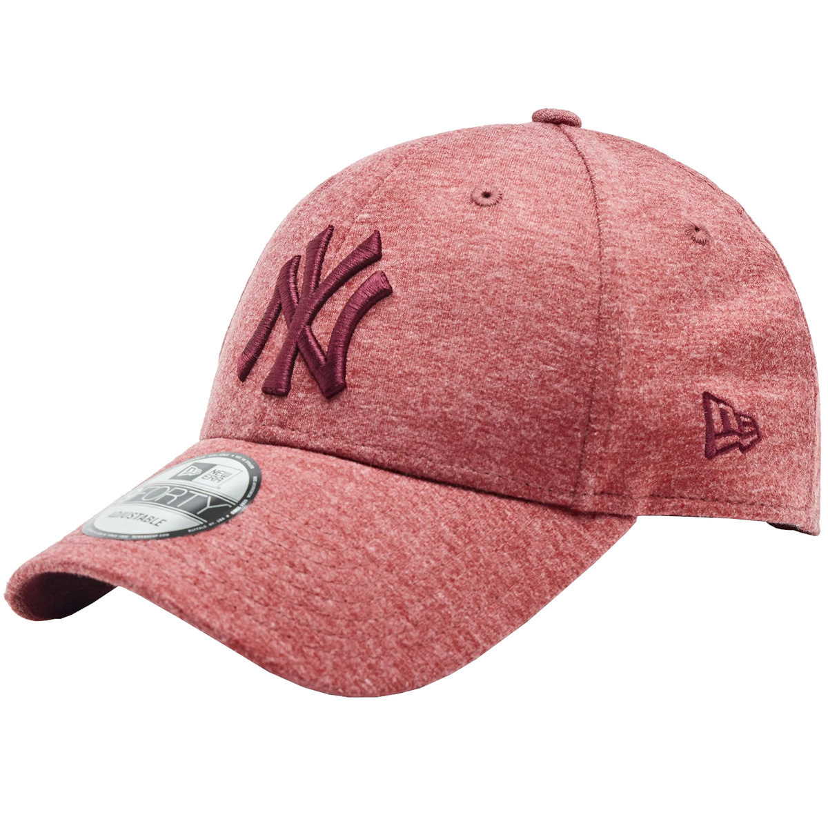 New Era 9FORTY New York Yankees Tonal Jersey Cap 60348848, Mężczyzna, Czapka z daszkiem, Czarny