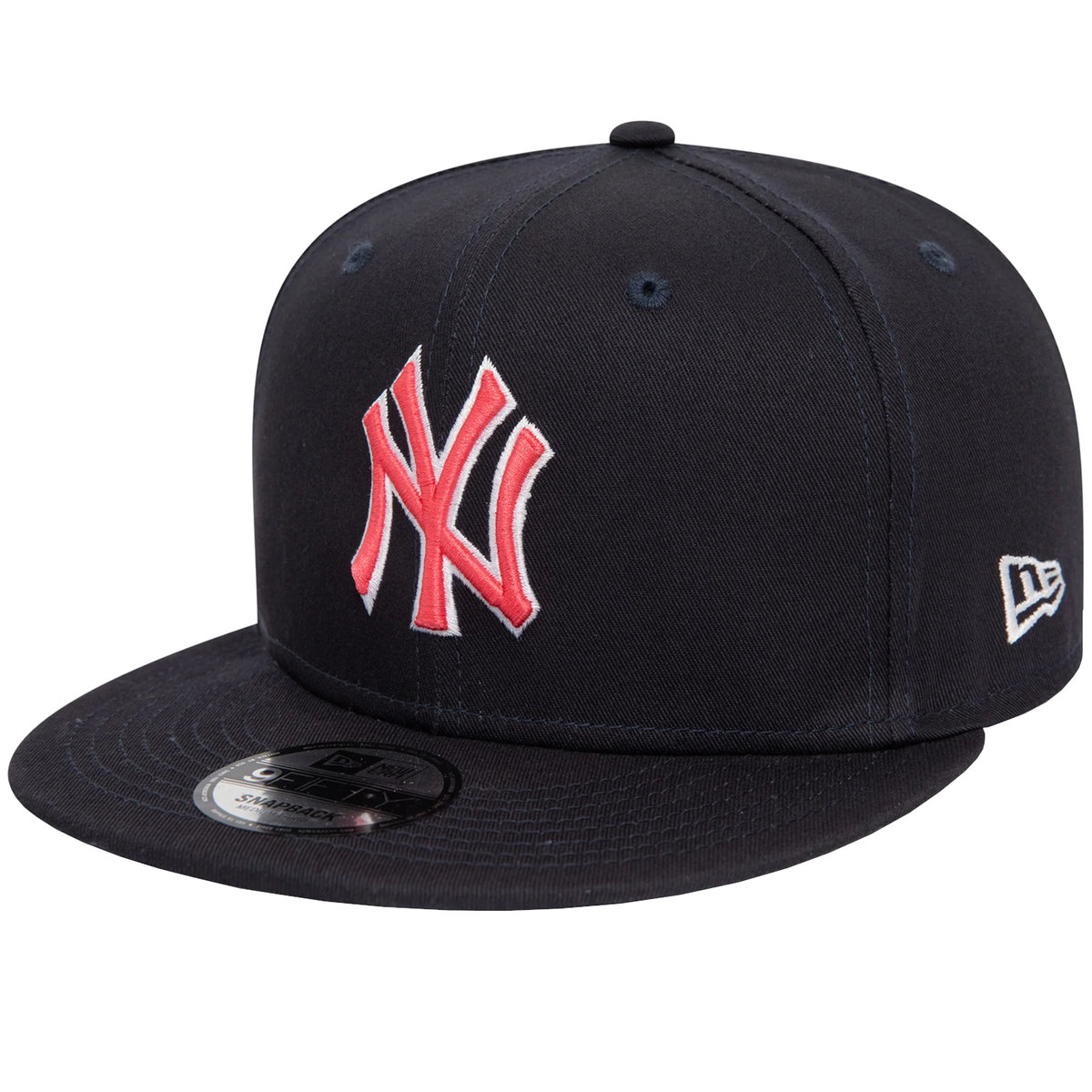 New Era Outline 9FIFTY New York Yankees Cap 60435143, Mężczyzna, Czapka z daszkiem, Czarny