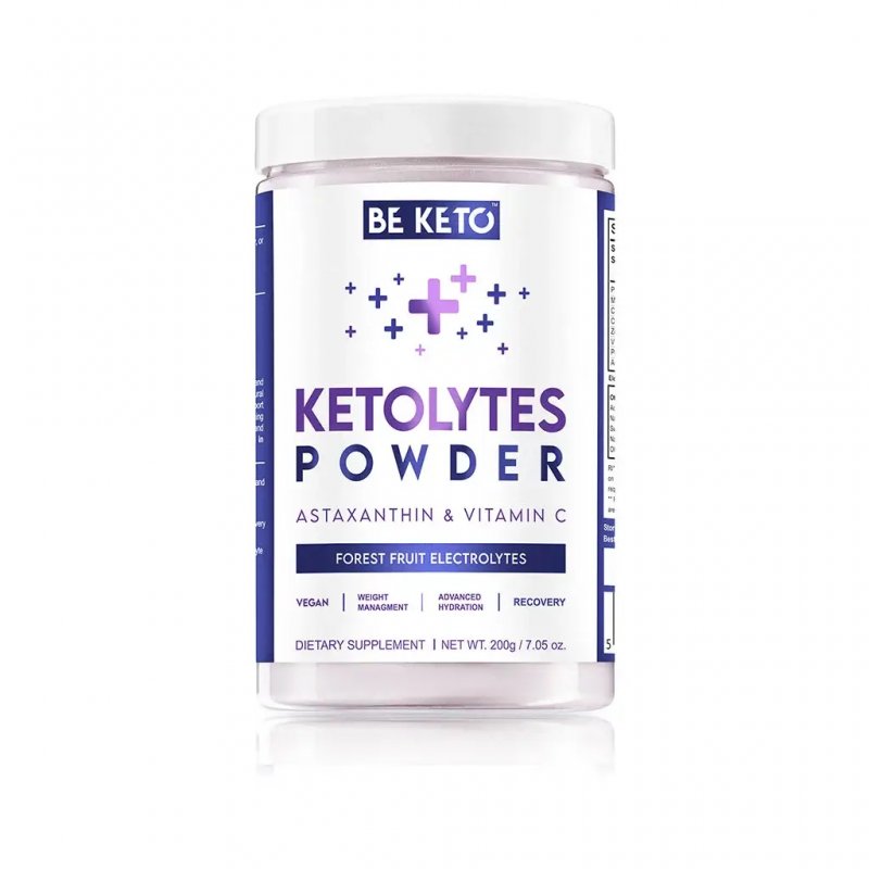 BeKeto, Elektrolity Ketolytes w Proszku – Owoce Leśne, Suplement diety, 200g