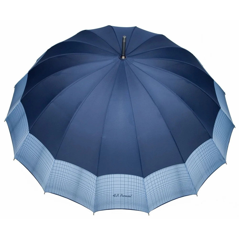 PARASOL DAMSKI 16 KLINOWY granat
