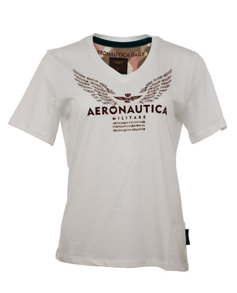 T-SHIRT DAMSKI AERONAUTICA MILITARE-S