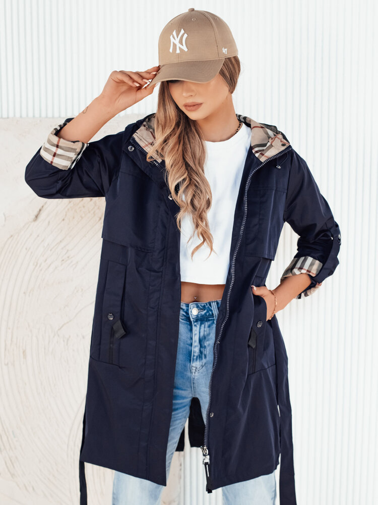 Kurtka damska parka CIVIT granatowa Dstreet TY4211-S