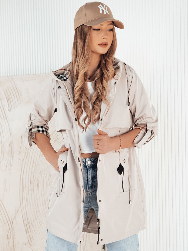 Kurtka damska parka VERDU ecru Dstreet TY4228-S