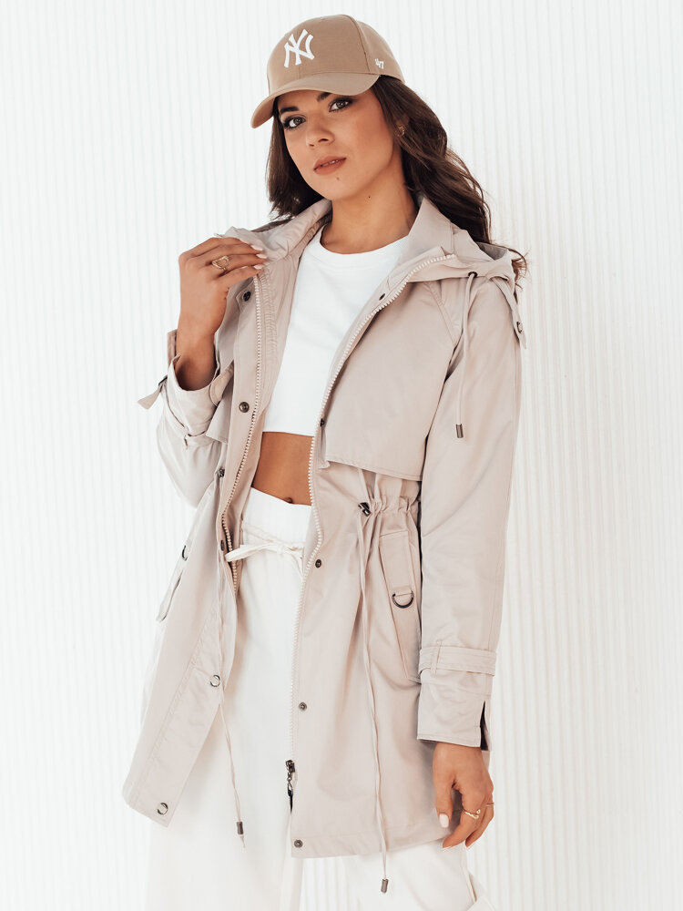 Kurtka damska parka BRENS ecru Dstreet TY4229-XL