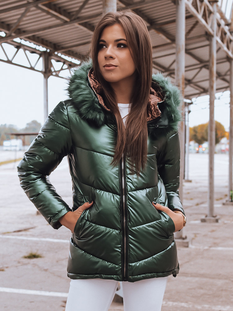 Kurtka damska PAGET zielona Dstreet TY2400-S