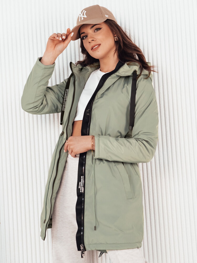 Kurtka damska parka VERCHA zielona Dstreet TY4262-XXL