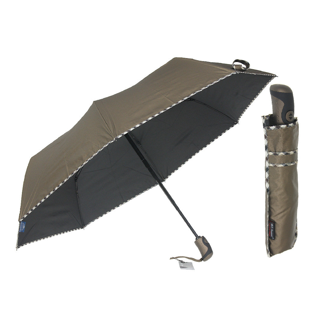 Parasol Damski Carbon Steel Pełny Automat Starzone Złoto Metalic