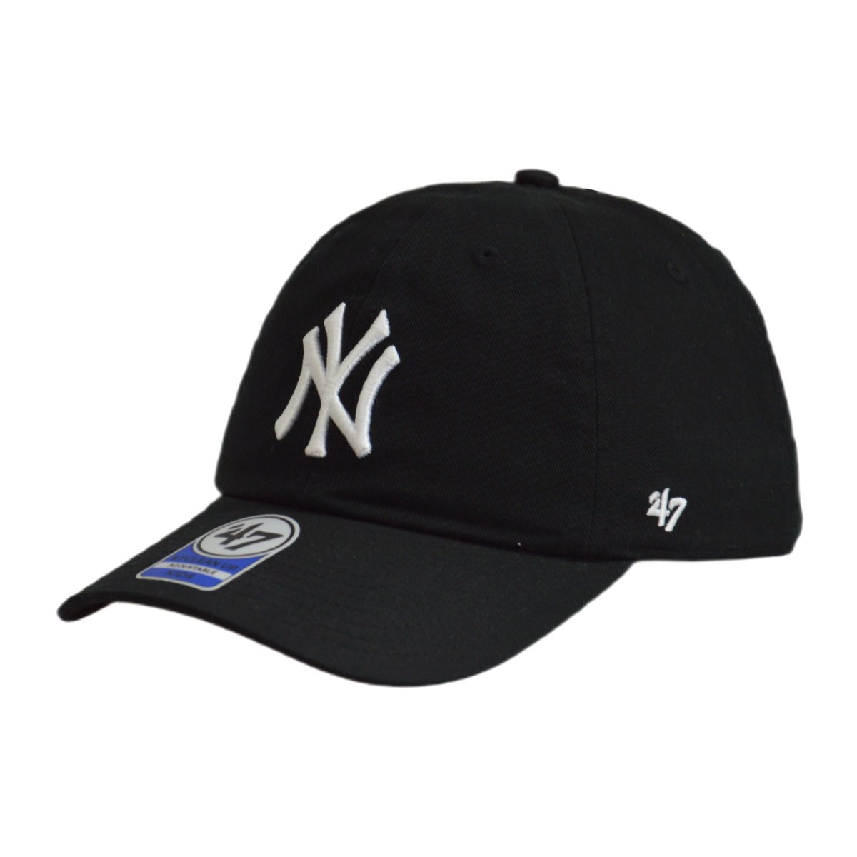 Czapka z daszkiem 47 Brand MLB NY New York Yankees '47 Clean Up Kids Czarna - B-NLRGW17GWS-BKC-KID