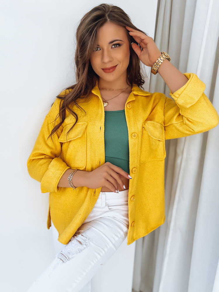 Kurtka damska SUNSET żółta Dstreet TY3507-M