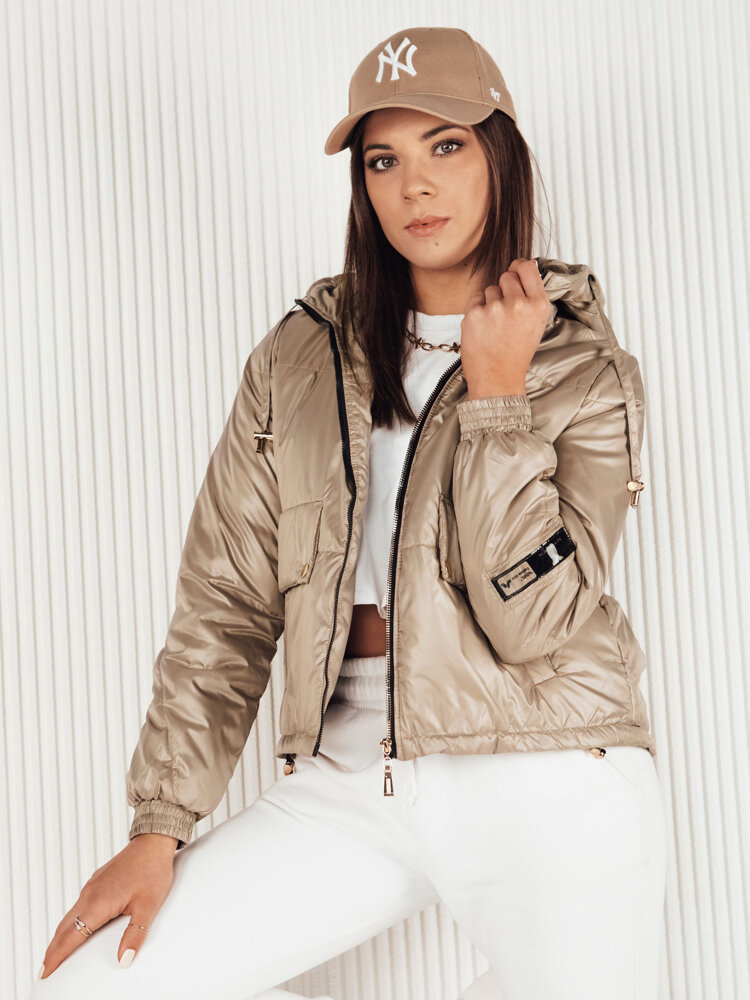 Kurtka damska przejściowa ARON kamelowa Dstreet TY4112-XL