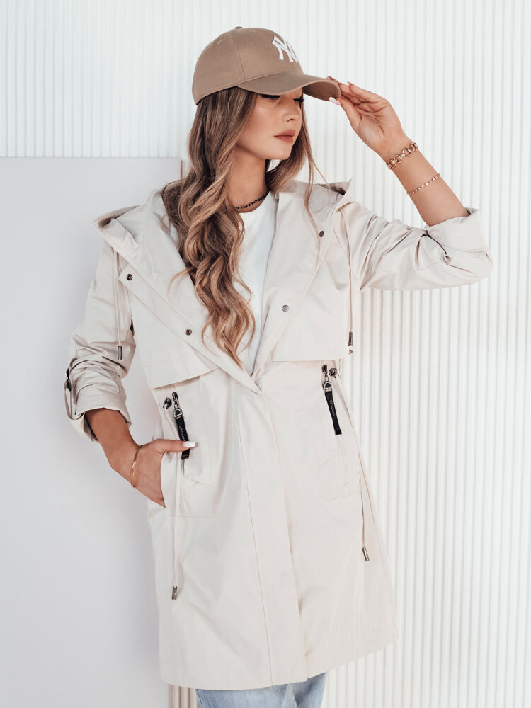 Kurtka damska parka TILSON beżowa Dstreet TY4183-XXL