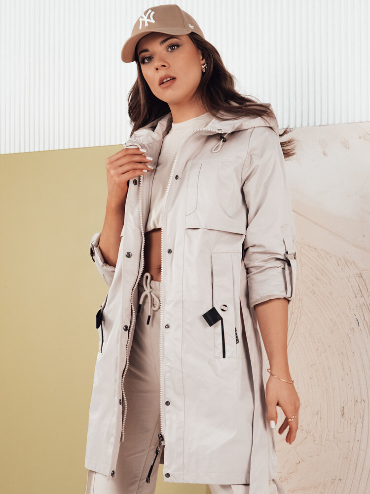 Kurtka parka damska NOLES szara Dstreet TY4279-XXL