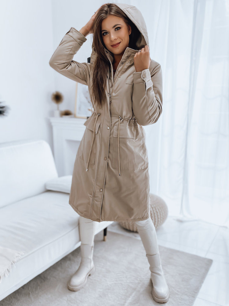 Kurtka zimowa damska ISLA beżowa Dstreet TY3211-XXL