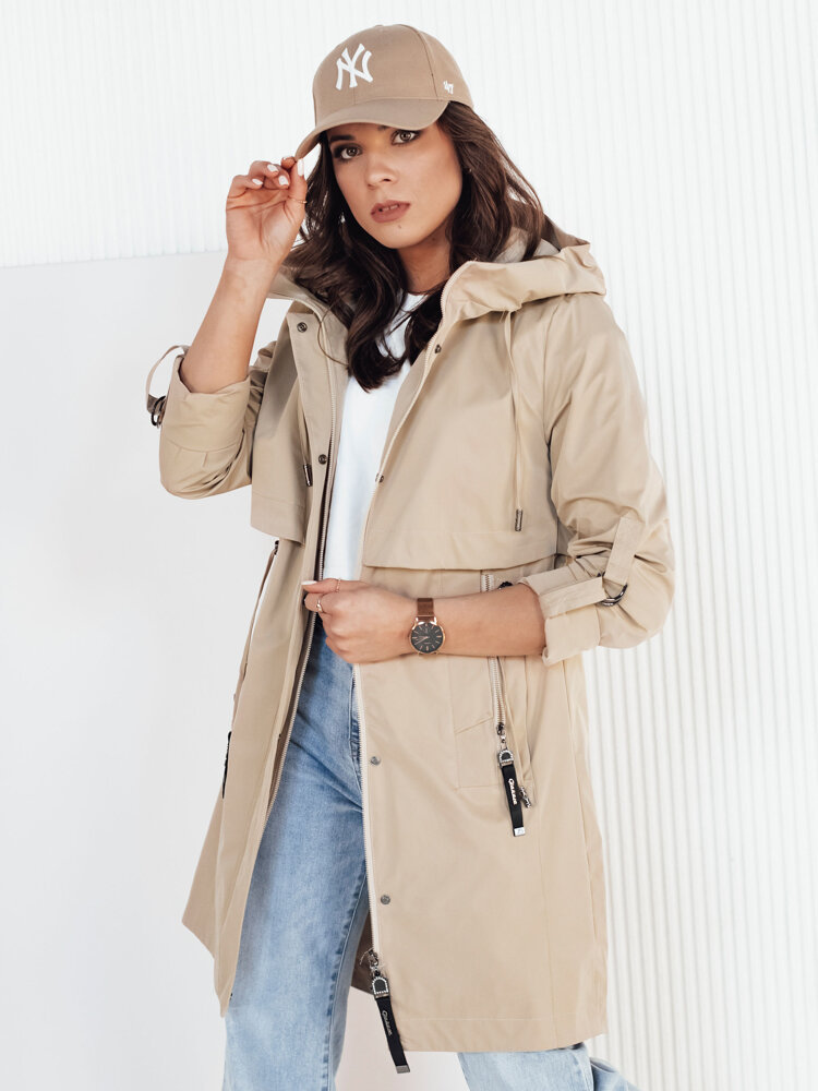 Kurtka damska parka TILSON kamelowa Dstreet TY4192-XL
