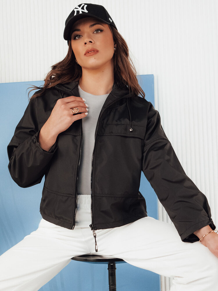 Kurtka damska przejściowa EUNIKAR czarna Dstreet TY4333-L