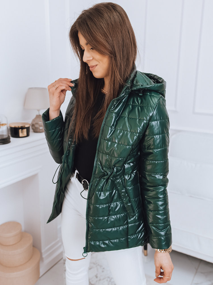 Kurtka damska TARINA ciemnozielona Dstreet TY2521-S