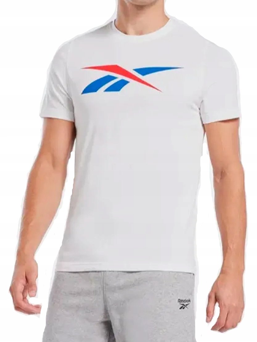 Koszulka Męska Reebok 100065058 Bawełniana S Biała