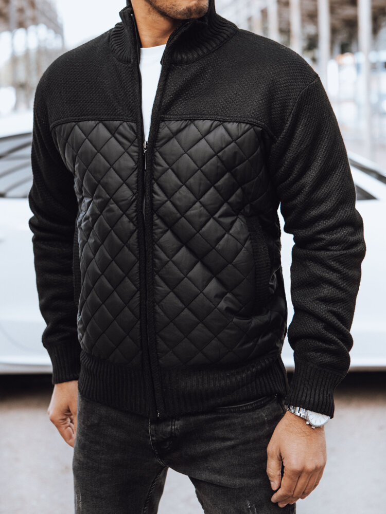 Kurtka męska pikowana czarna Dstreet TX4578-M