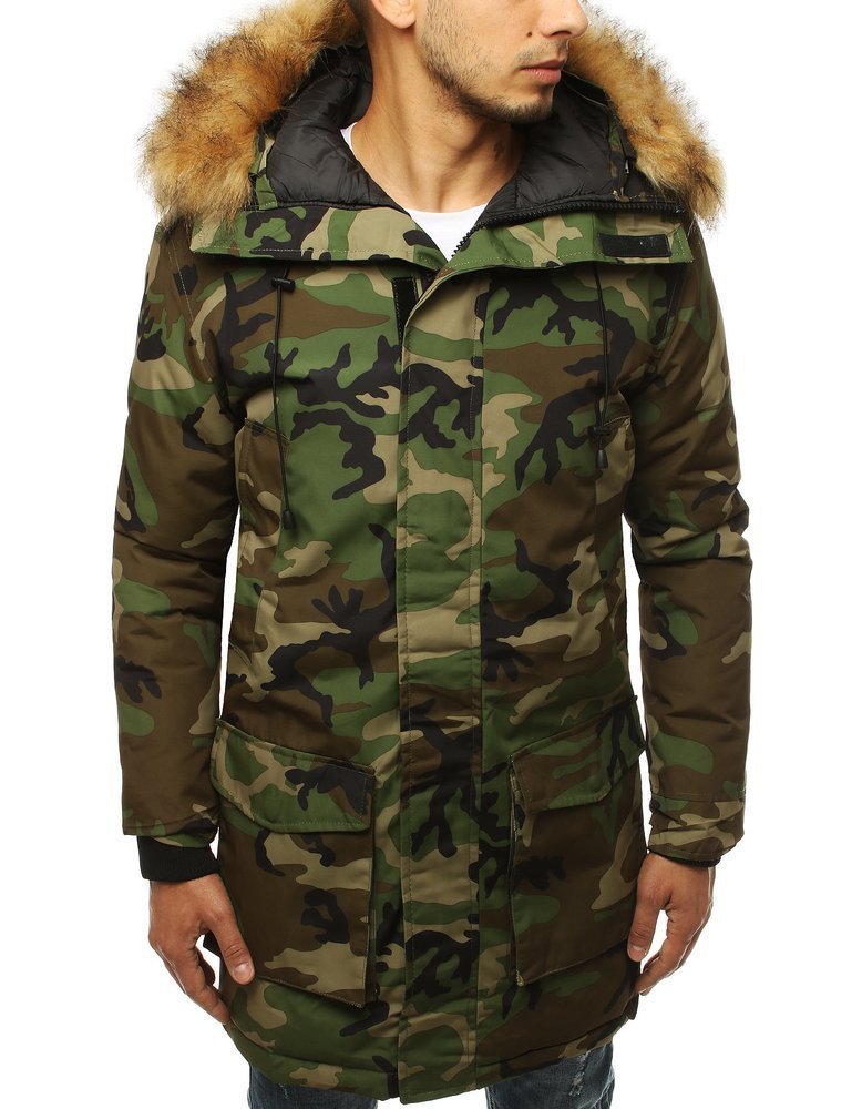 Kurtka męska parka zimowa moro TX3130-L