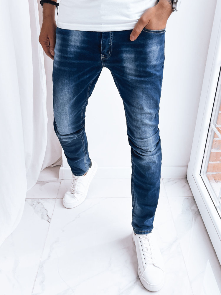 Spodnie męskie jeansowe niebieskie Dstreet UX3990-29