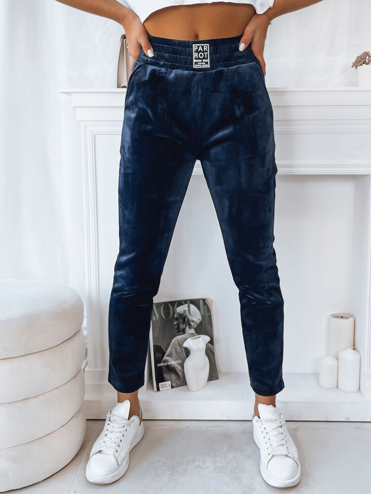 Spodnie damskie dresowe BRENDA granatowe Dstreet UY1754-L