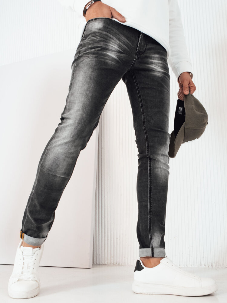 Spodnie męskie jeansowe czarne Dstreet UX4236-36
