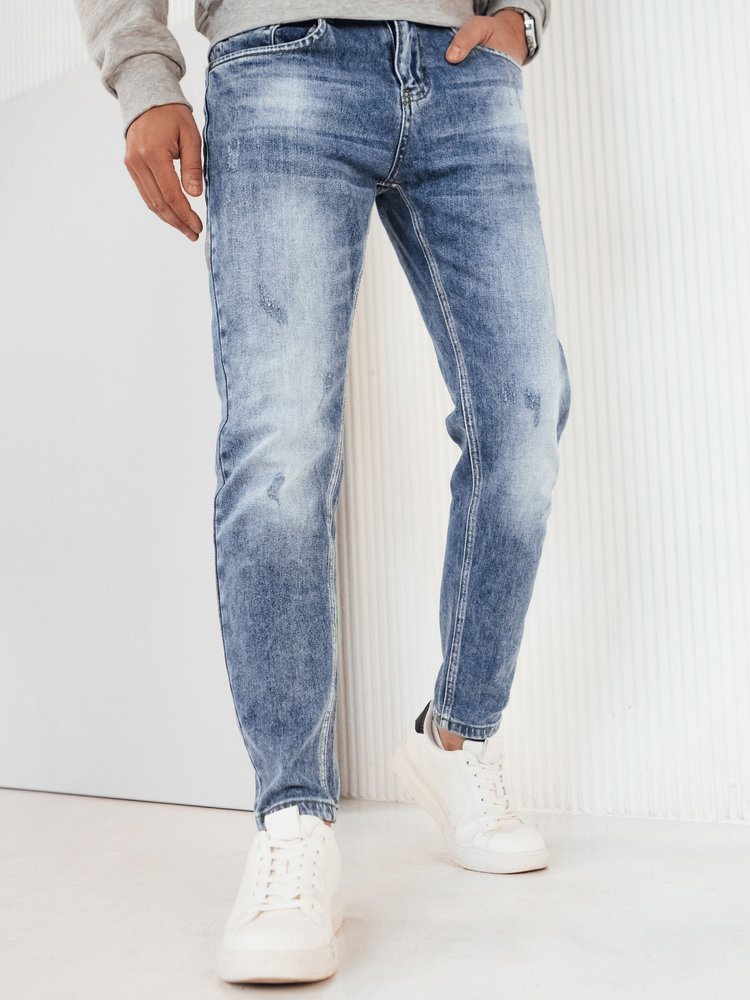 Spodnie męskie jeansowe niebieskie Dstreet UX4187-37