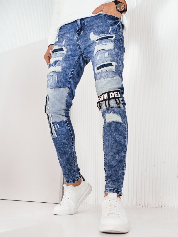 Spodnie męskie jeansowe niebieskie Dstreet UX4249-29