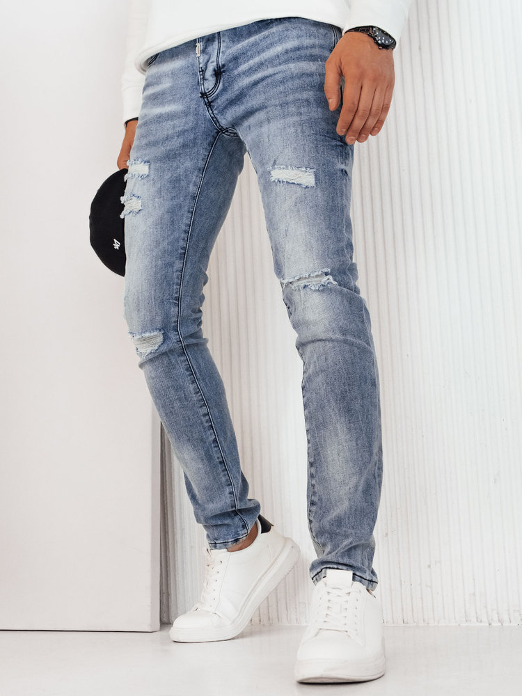 Spodnie męskie jeansowe niebieskie Dstreet UX4232-31