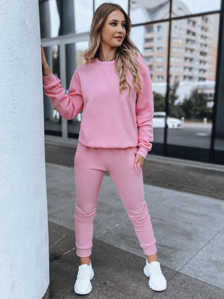Komplet damski dresowy FITT różowy Dstreet AY0795-XL