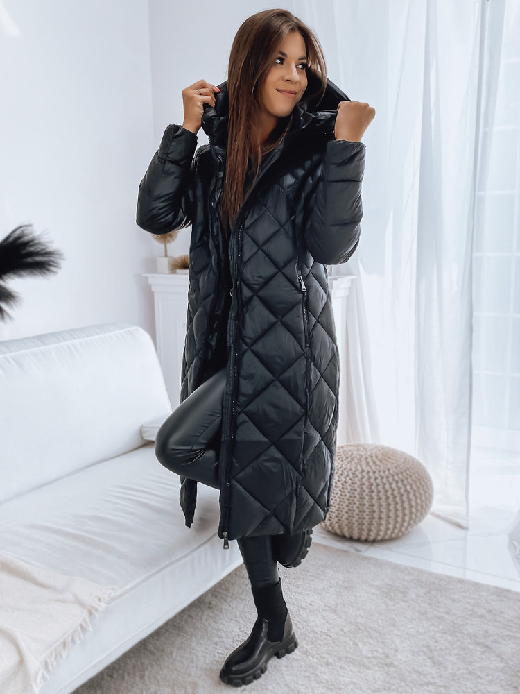 Kurtka damska pikowana ADDISON czarna Dstreet TY3192-XXL/56