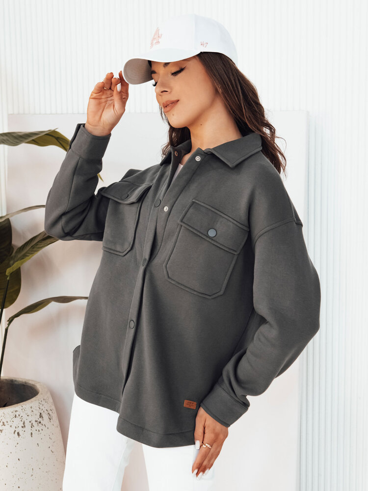 Kurtka damska przejściowa VELARA grafitowa Dstreet TY4300-XS